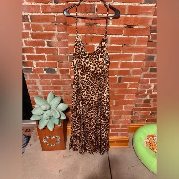 Leopard Print Ava & Viv Sun Dress - Picture 5 of 8